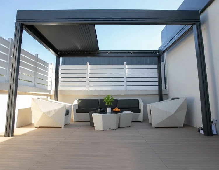 aluminium pergola